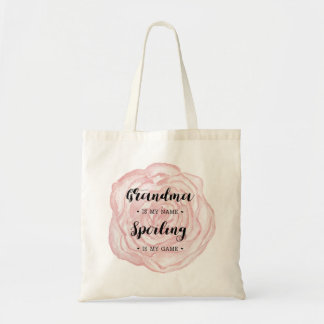 Oma in mijn naam. Spoil is mijn spel Tote Bag
