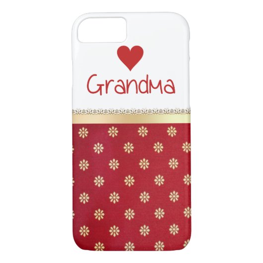 Oma iPhone 7 Telefoonhoesje Case-Mate iPhone Case (Achterkant)