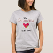 OMA IS ALL HEART T-SHIRT (Voorkant)