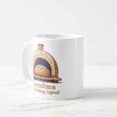 Oma is een legende in het bakken van brood koffiemok (Voorkant links)