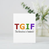 Oma is Fantastisch Briefkaart (Staand voorkant)