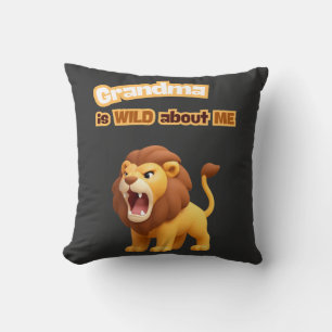 Oma is GEEK over mij Kussen