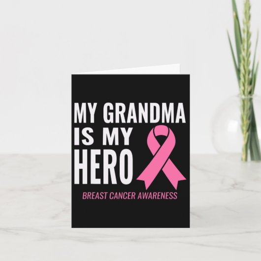 Oma is mijn held - Ondersteuning bij borstkanker Kaart (Voorkant)