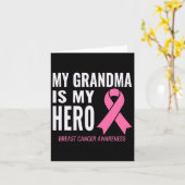 Oma is mijn held - Ondersteuning bij borstkanker Kaart (Gele Bloem)