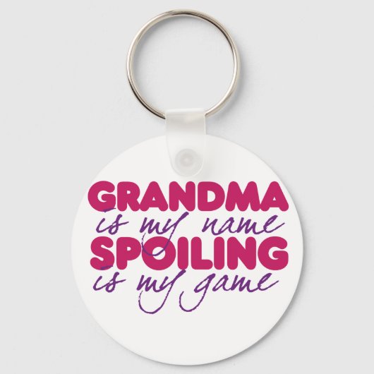 Oma is mijn naam sleutelhanger (Voorkant)