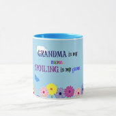 Oma is mijn naam. Spoil is mijn spel. Mok (Midden)