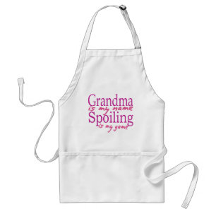 Oma is mijn naam standaard schort