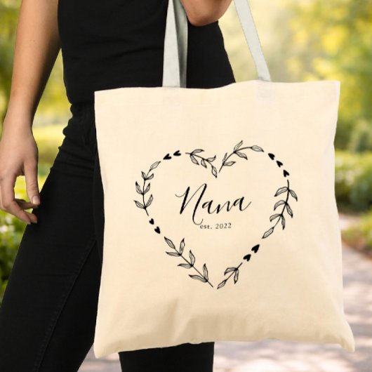Oma Jaar Oprichting Tote Bag