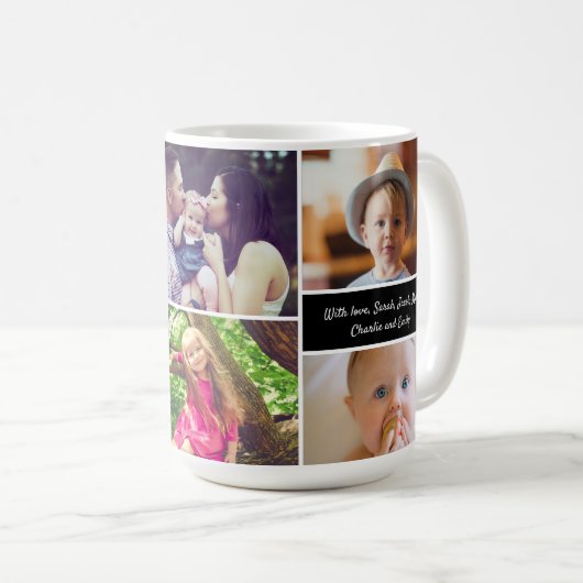 Oma je bent de beste Met Liefde Fotorooster Koffiemok (Voorkant rechts)