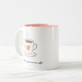 Oma Je bent Tea-riffic Moederdag Tweekleurige Koffiemok (Voorkant links)