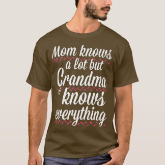 Oma kent alles op oma t-shirt