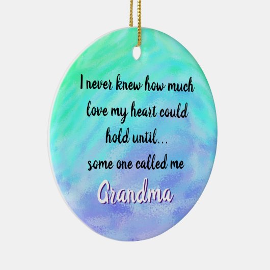 Oma keramische decoratie (Rechts)