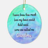 Oma keramische decoratie (Links)