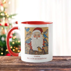  oma kerst mok