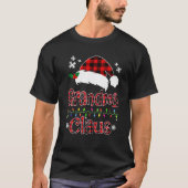 Oma Kerstman Sinterklaas Rood plaid Shirt Gran (Voorkant)