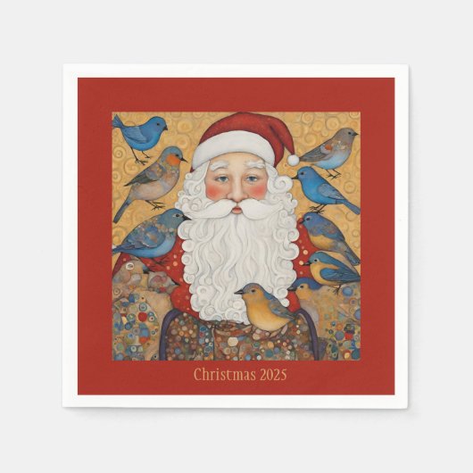  oma Kersttrivet Servet (Voorkant)