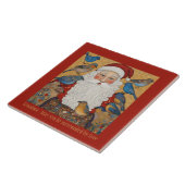  oma Kersttrivet Tegeltje (Zijkant)