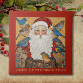  oma Kersttrivet Tegeltje