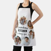 Oma keuken is altijd open collage foto's schort (Insitu)