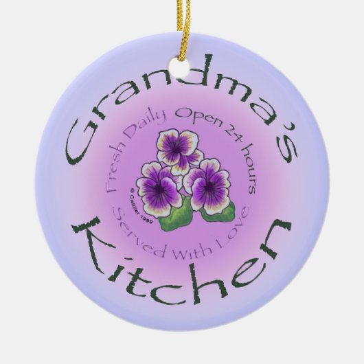 Oma Kitchen ornament (Voorkant)