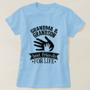 Oma kleinkind beste vrienden t-shirt