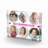 Oma Kleinkinderen Custom Photo Block Fotoblokken (Rechts)