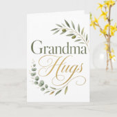 Oma Knuffels Liefde Botanisch Kaart (Gele Bloem)