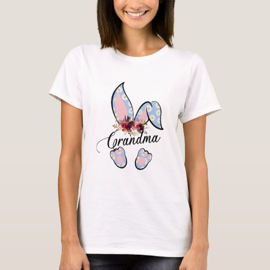 Oma Konijn T-shirt (Voorkant)
