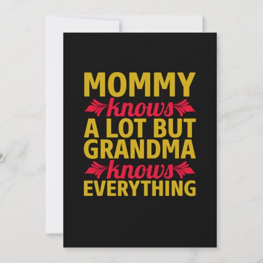 Oma Kunst Oma Weet Alles Kaart (Voorkant)