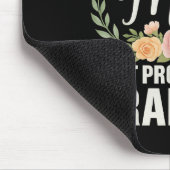 Oma kunst voor moeder vrouwen Grootmoeder gepromov Muismat (Hoek)