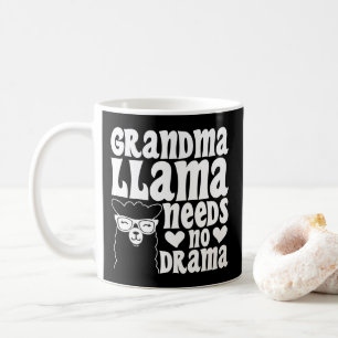 Oma Lama heeft geen drama Moederdag Koffiemok
