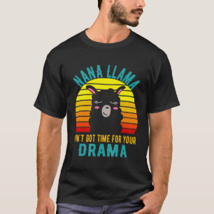 Oma Lama heeft geen tijd voor je drama Vintage T-shirt