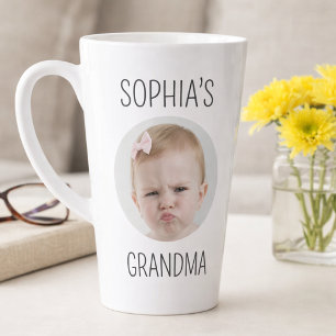 Oma Latte Mok met Baby Foto Persoonlijk Cadeau