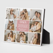 Oma Letter aangepast Fotoplaat (Zijkant)