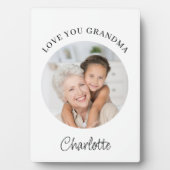 Oma Lief Foto Fotoplaat (voorkant)