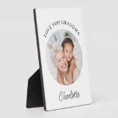 Oma Lief Foto Fotoplaat (Zijkant)