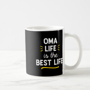 Oma Life is het beste leven Schattige Koffiemok