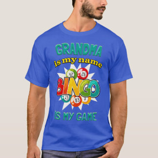 Oma Lotto Speler Grappige Bingo T-shirt