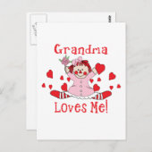 Oma Love is me Rag Doll Briefkaart (Voorkant / Achterkant)