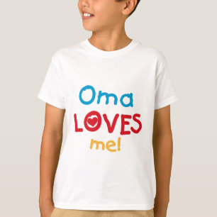 Oma Loves Me T-shirts en geschenken