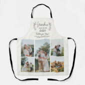 Oma maakt het eten lekkerder fotocollage schattig schort (Voorkant)