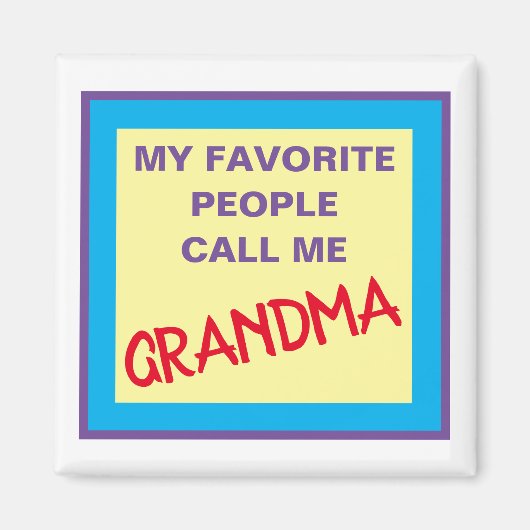 OMA MAGNEET (Voorkant)