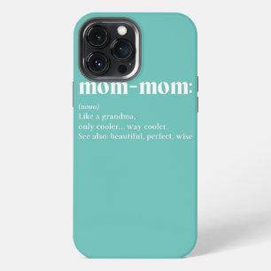Oma mama als een oma alleen maar koeler vintage iPhone 13 pro max hoesje
