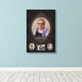 Oma Memorial Canvas Afdruk (Insitu (Houten vloer))