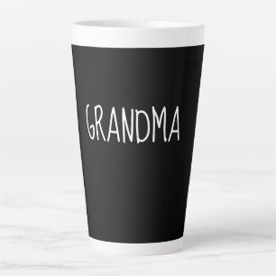 Oma – Minimalistisch Gezinsontwerp Latte Mok