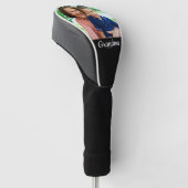 Oma Modern Schrift Foto Golfheadcover (Schuin)