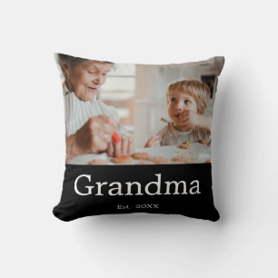 Oma moderne fotocadeau ingesteld kussen