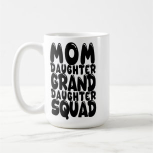 Oma Moeder Dochter Squad Familie Matchende Outfits Koffiemok