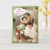 Oma ~ Moederdag Kaart (Gele Bloem)