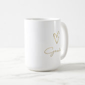 Oma Mok met Gold Heart Design (Voorkant rechts)